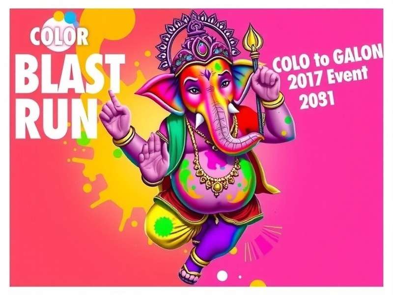 Color Blast Run Ganesh Chaturthi Event Preview Color Blast Run Ganesh Event Teaser