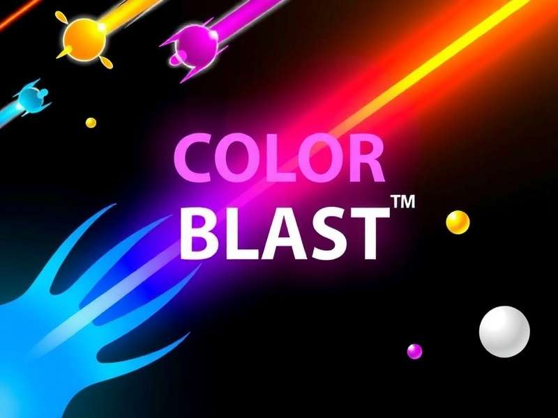 Color Blast Run - Run Through Colorful Explosions Color Blast Run Game Banner
